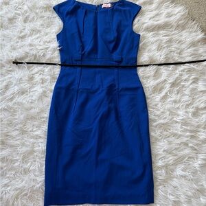 Calvin Klein Royal Blue Midi Dress